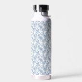 Blaue französische Toile Trinkflasche (Links)
