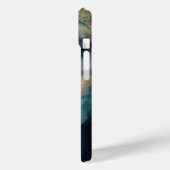 Blaue Frau Abstrakte Kunst Case-Mate iPhone Hülle (Rückseite / Links)