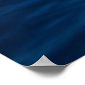 Blaue Frau Poster (Ecke)