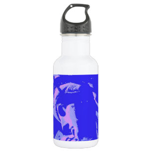 Blaue Freiheitsstatue Edelstahlflasche