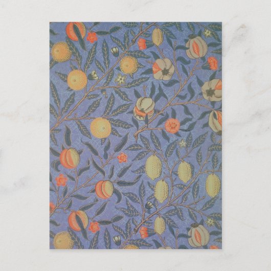 Blaue Früchte" oder "Granatapfel" Postkarte (Vorderseite)