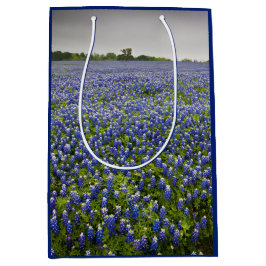 Blaue Frühlingbluebonnet-Feld-Texas-Staats-Blume Mittlere Geschenktüte