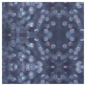 Blaue Funkelnde Bokeh-Lichter Stoff (Muster)