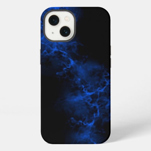 Blaue Fusion iPhone Hülle (Rückseite)