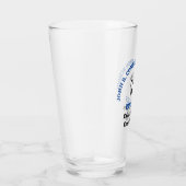 Blaue Fußballmannschaft der High School personalis Glas (Rechts)