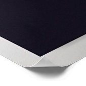 Blaue Füße Kunstposter Poster (Ecke)