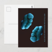 BLAUE FÜßE VON MARK EDWARD WESTERFIELD 2020 POSTKARTE (Vorne/Hinten)