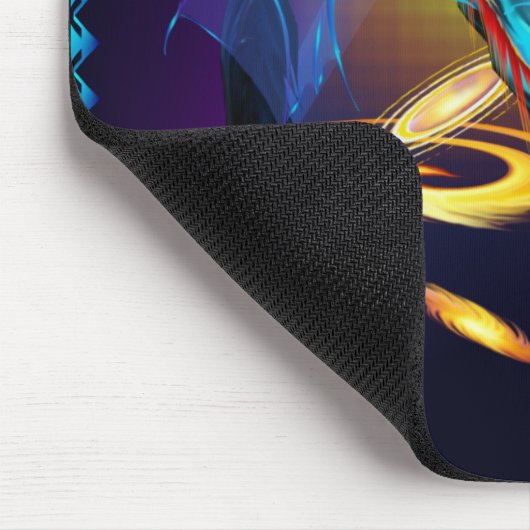 Blaue Galaxie Dragon_Mousepad Mousepad (Ecke)