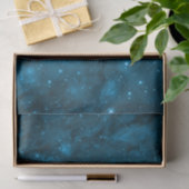 Blaue Galaxie Seidenpapier (Geschenk)