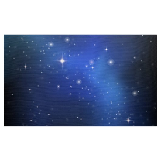 Blaue Galaxie Stoff (Yard (91,4 cm))