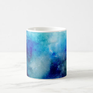 Blaue Galaxie-Tasse Kaffeetasse