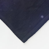BLAUE GALAXY FLEECEDECKE (Ecke)