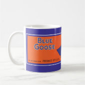 Blaue Gans Birnen Tasse (Links)