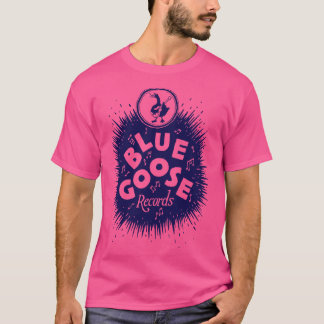 Blaue Gänse Platten 1 T-Shirt