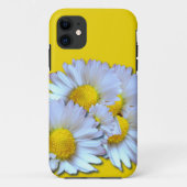 Blaue Gänseblümchen Case-Mate iPhone Hülle (Rückseite)
