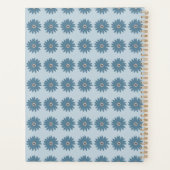 Blaue Gänseblume Planer (Rückseite)