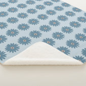 Blaue Gänseblume Sherpadecke (3/4)
