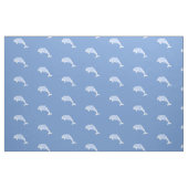Blaue gealterte Delfine Stoff (Fat Quarter (45,7 x 55,9 cm))