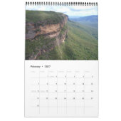 blaue Gebirgsphotographie 2015 Kalender (Feb 2027)