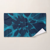 Blaue Gefärbte Krawatte Badhandtuch Set (Handtuch)