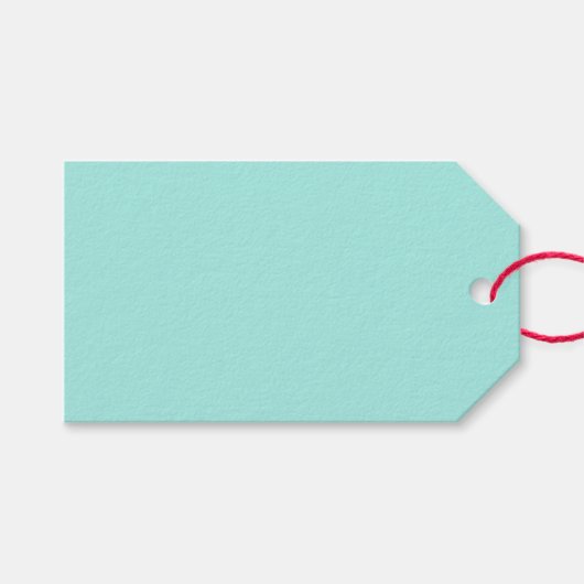 Blaue Gefärbte Krawatte Mandala Muster Geschenktas Geschenkanhänger (Vorderseite (Horizontal))