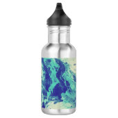 Blaue gefärbte Krawatte Trinkflasche (Rechts)