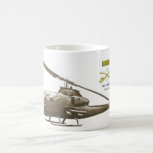 Blaue Geist-Züge - Waffen Kaffeetasse