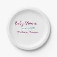 Blaue gelbe Babyparty Name Datum Tier Ohr süß