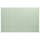 Blaue Gelbe Karo-Muster Stoff (Yard (91,4 cm))