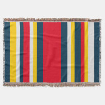 Blaue gelbe Streifen