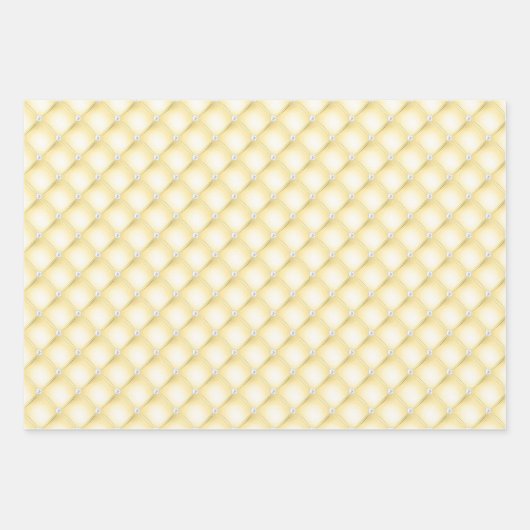 Blaue, gelbe und grüne Perlen Geschenkpapier Set (Vorderseite 2)