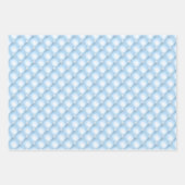 Blaue, gelbe und grüne Perlen Geschenkpapier Set (Vorderseite)