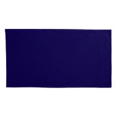 Blaue Geometrie Kissenbezug (Rückseite-Rechts)