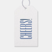 Blaue Geschenkanhänger (Rückseite)