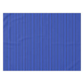 Blaue gestreifte Textur Tischdecke (Vorderseite (Horizontal))