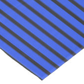 Blaue gestreifte Textur Tischdecke (Schrägansicht)