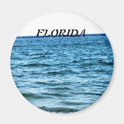 BLAUE GEWÄSSER MAGNET (Vorne)