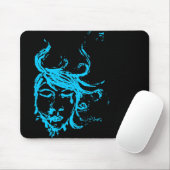 blaue Gewässer Mousepad (Mit Mouse)