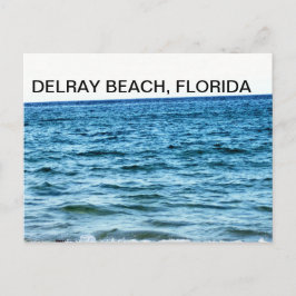 BLAUE GEWÄSSER POSTKARTE