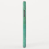 Blaue Gewässer, Seepferd und Blüh Case-Mate iPhone Hülle (Hinten/Rechts)