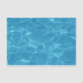 Blaue Gewässer Seidenpapier (Vorderseite)