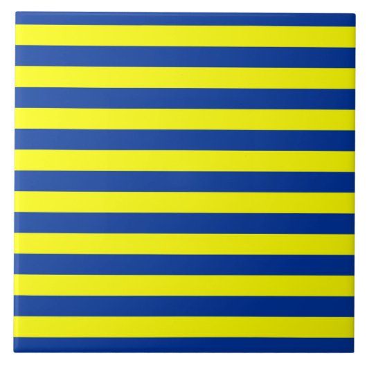 Blaue Gewerkschaft Fliese (Vorderseite)