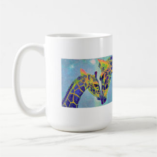 blaue Giraffen-Tasse Kaffeetasse
