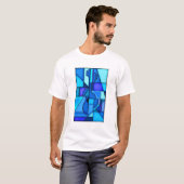 Blaue Gitarre T-Shirt (Vorne ganz)