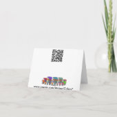 Blaue Glasedelsteine, Anmerkungskarte Karte (Rückseite)