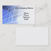 Blaue Glasfassaden-architektonische Gestaltung Visitenkarte (Vorne/Hinten)