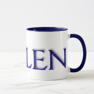 Blaue GlasTasse KRW Helen Tasse