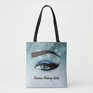 Blaue Glastenaugen   Makeup artist Tasche