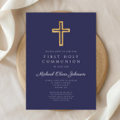 Blaue Glaubensgemeinschaft des Boys der Marine Einladung