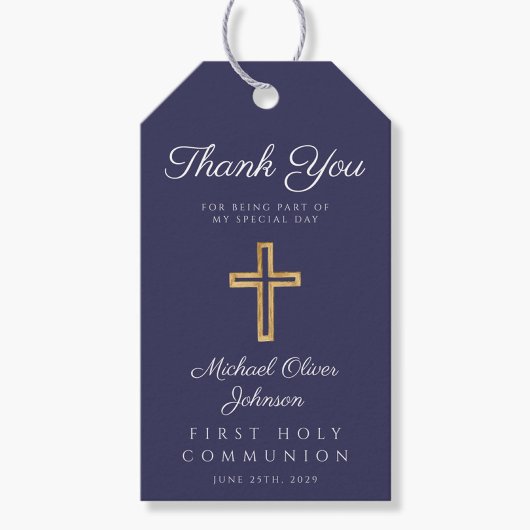 Blaue Glaubensgemeinschaft des Boys der Marine Geschenkanhänger